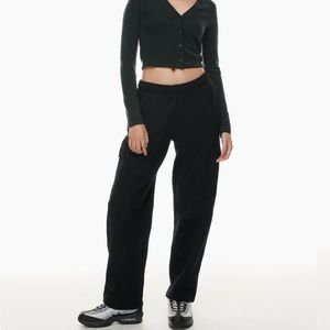 TNA cozy fleece cargo sweatpants